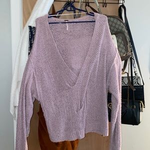 Free people knit sweater